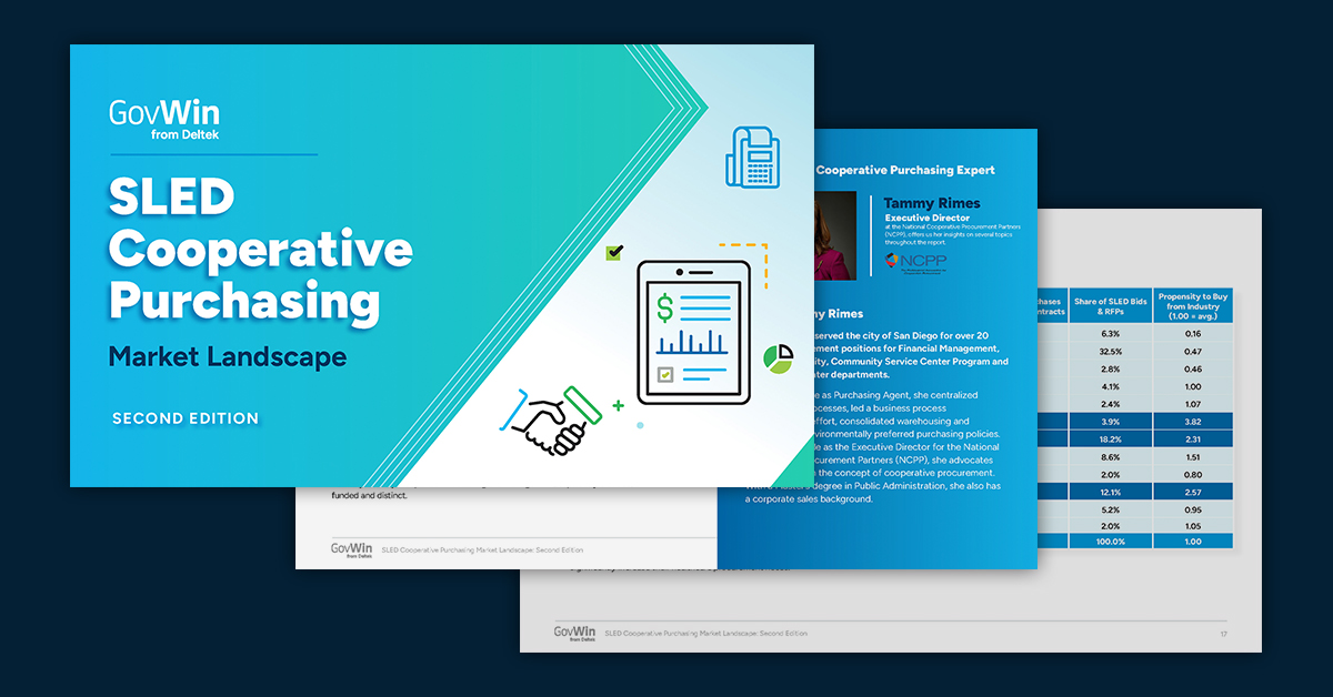 Win SLED Government Contracts with GovWin IQ
